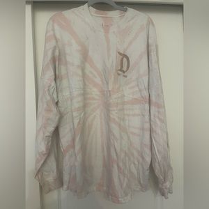 Disney Parks Rose Gold Tie Dye Spirit Jersey